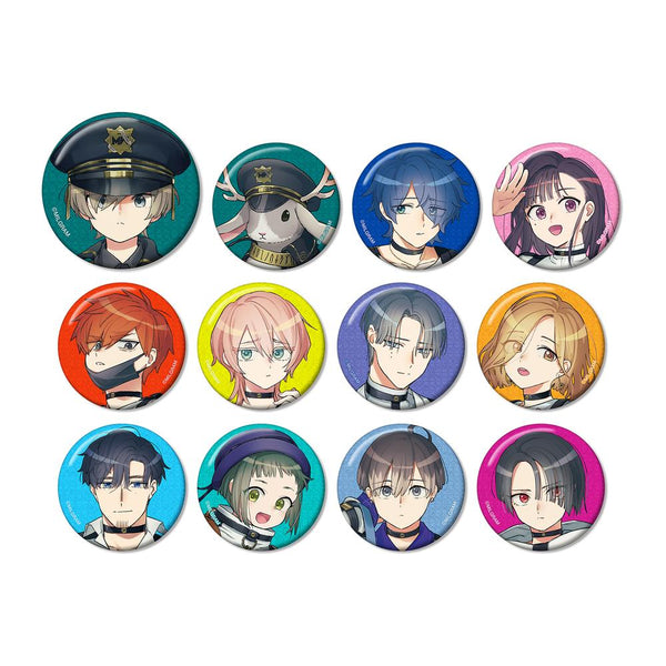 『MILGRAM -ミルグラム-』トレーディンググリッター缶バッジ(単位/BOX)【202601再販】