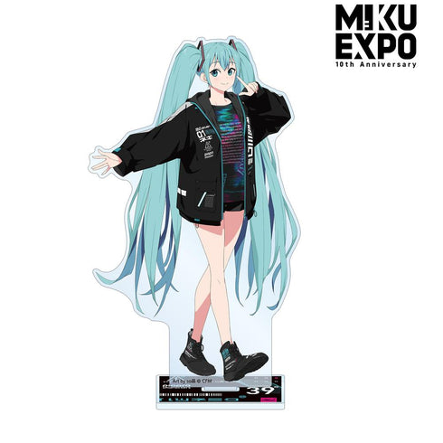 『HATSUNE MIKU EXPO 10th Anniversary』描き下ろし 初音ミク テックファッションver. Art by so品 BIGアクリルスタンド【202601再販】