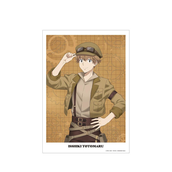 『鴨乃橋龍的禁斷推理』全新繪製 一色都々丸 蒸汽龐克版 A3霧面加工海報【202601再販】