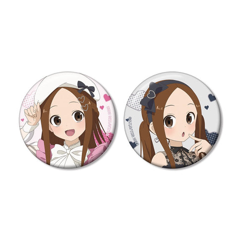 『からかい上手の高木さん』描き下ろし 高木さん ガーリーファッションver. 缶バッジセット