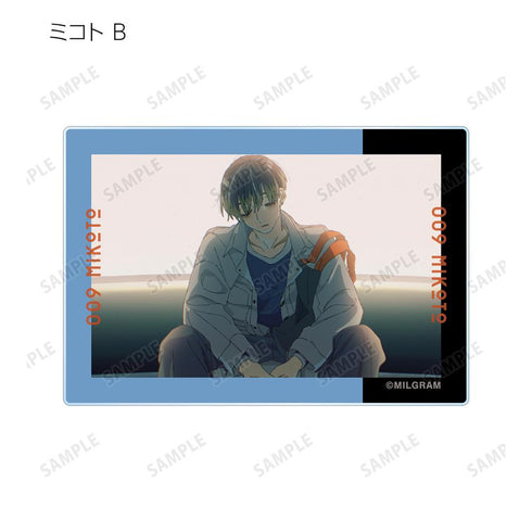 『MILGRAM -ミルグラム-』トレーディング MV アクリルカード ミコト『ダブル』(単位/BOX)【202601再販】