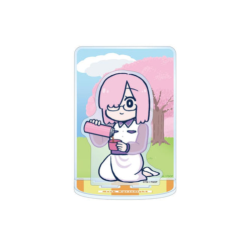 『Fate/Grand Order 藤丸立香はわからない』槌田先生 描き下ろし マシュ・キリエライト お花見ver. BIGアクリルスタンド【202601再販】