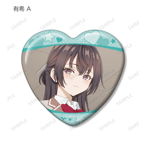 『時々ボソッとロシア語でデレる隣のアーリャさん』トレーディング場面写ハート型缶バッジ(単位/BOX)