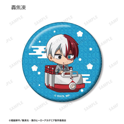『僕のヒーローアカデミア』トレーディング ちびキャラ アトラクションver. グリッター缶バッジ(単位/BOX)
