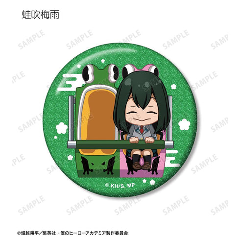 『僕のヒーローアカデミア』トレーディング ちびキャラ アトラクションver. グリッター缶バッジ(単位/BOX)