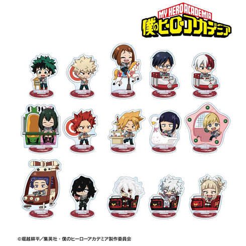 『僕のヒーローアカデミア』トレーディング ちびキャラ アトラクションver. アクリルスタンド(単位/BOX)