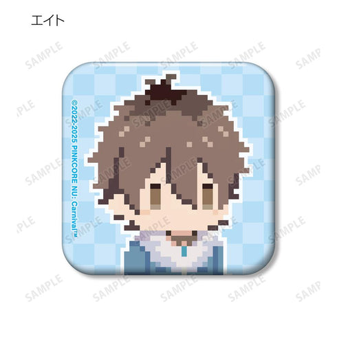 『NU: カーニバル』トレーディングドット絵スクエア缶バッジ(単位/BOX)