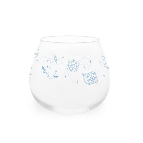 『NU: カーニバル』モチーフ柄 ゆらゆらグラス