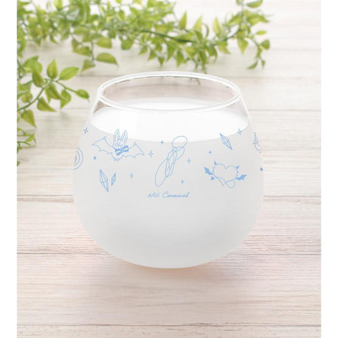 『NU: カーニバル』モチーフ柄 ゆらゆらグラス