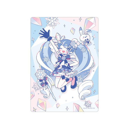 『初音ミク SNOW MIKU 2025』SNOW MIKU 2025 雪ミク Art by けけ A5硬質ケース