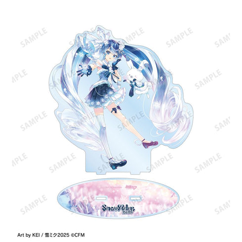 『初音ミク SNOW MIKU 2025』SNOW MIKU 2025 雪ミク Art by KEI 特大アクリルスタンド