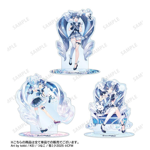 『初音ミク SNOW MIKU 2025』SNOW MIKU 2025 雪ミク Art by KEI 特大アクリルスタンド