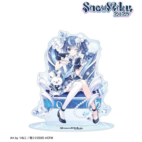 『初音ミク SNOW MIKU 2025』SNOW MIKU 2025 雪ミク Art by つなこ 特大アクリルスタンド