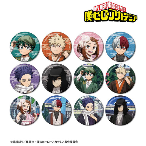 『僕のヒーローアカデミア』描き下ろし 花やしきver. トレーディンググリッター缶バッジ(単位/BOX)
