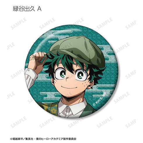 『僕のヒーローアカデミア』描き下ろし 花やしきver. トレーディンググリッター缶バッジ(単位/BOX)