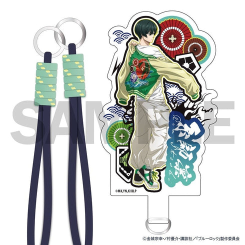 『ブルーロック』スカジャン着用描きおろしフォンタブ(糸師 凛)