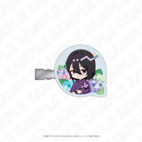 『文豪ストレイドッグス×紫陽花』キャラディショナルトイ アクリルヘアクリップ(フョードル・D)