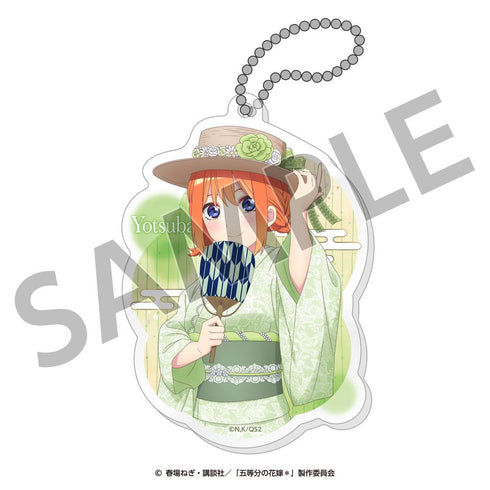 『五等分の花嫁*』アクリルキーホルダー(四葉) <納涼Style>