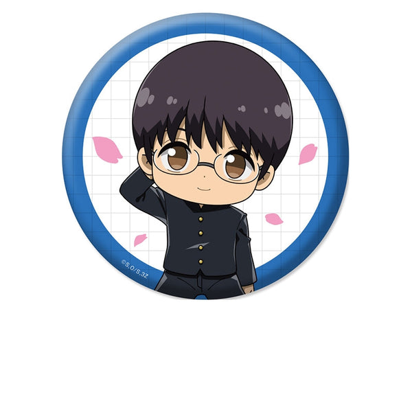 『3年Z組銀八先生』ぺたん娘缶バッジ 志村新八