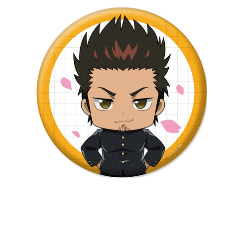 『3年Z組銀八先生』ぺたん娘缶バッジ 近藤勲