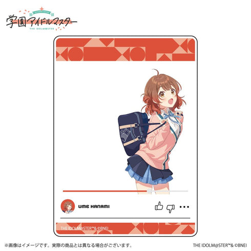 『学園アイドルマスター』公式クリアカード 花海佑芽 A【202505再販】