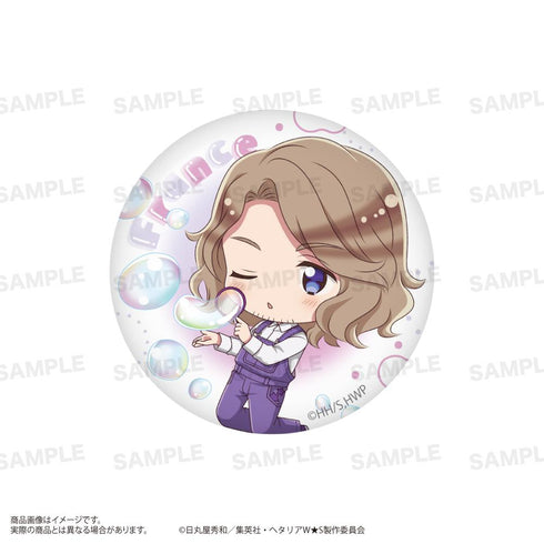 『ヘタリア World☆Stars』トレーディング缶バッジ きゃらほっぴん!【BOX】