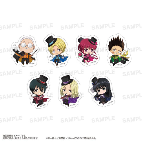 『SAKAMOTO DAYS』フレークシール きゃらほっぴん! マジシャンVer.
