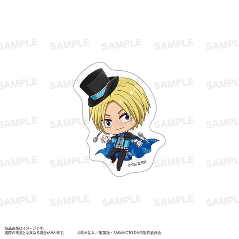 『SAKAMOTO DAYS』フレークシール きゃらほっぴん! マジシャンVer.