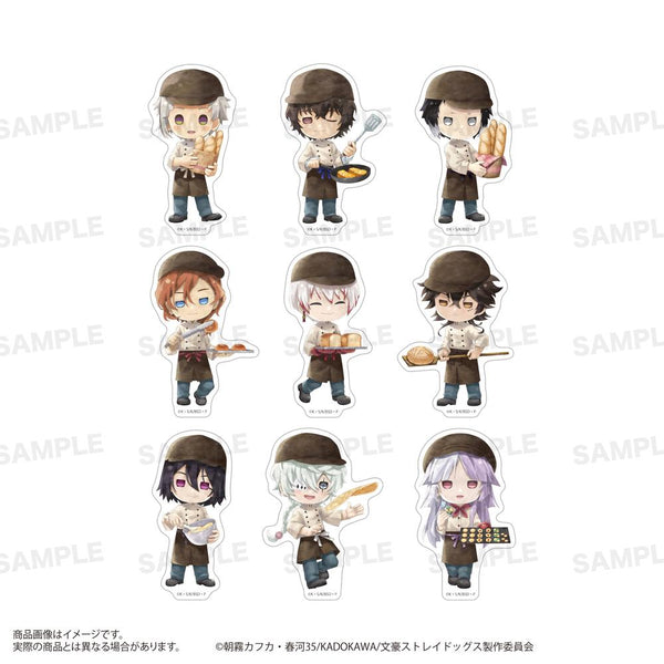 『文豪野犬』可交易立體剪貼貼紙 角色魔咒 麵包店Ver.【BOX】