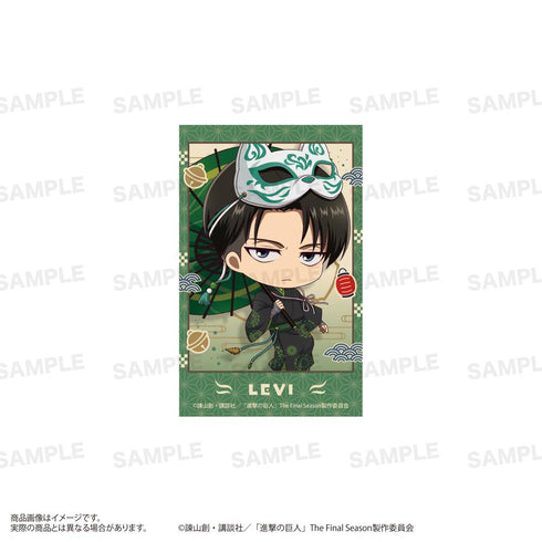 『進撃の巨人』ミニフォトカードセット きゃらほっぴん! 狐面Ver. B