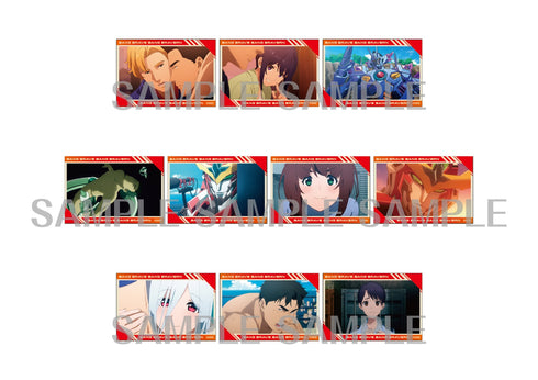 『勇気爆発バーンブレイバーン』スクエア缶バッジコレクション BOX