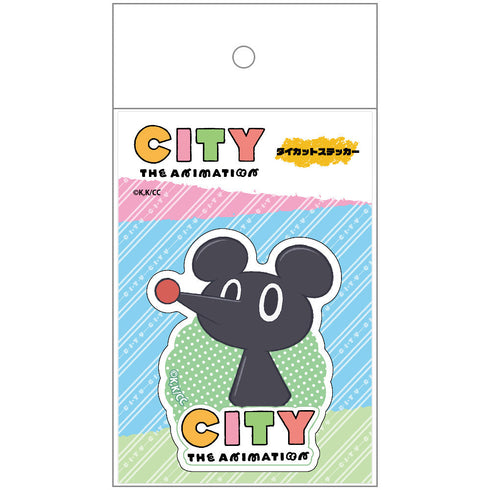 『CITY THE ANIMATION』ダイカットステッカー 神様