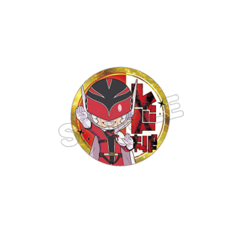 『戦隊大失格』デフォルメ缶バッジ/レッドキーパー