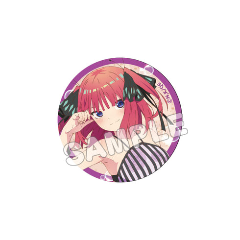 『五等分の花嫁∽』描き下ろし缶バッジ(水着) 中野二乃
