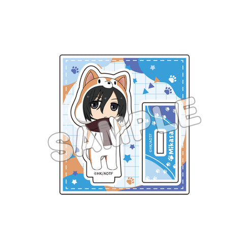 『進撃の巨人』あにまるっこアクリルスタンド1 ミカサ