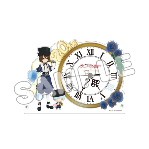『ローゼンメイデン×サンリオキャラクターズ』アクリルクロック 蒼星石×リトルツインスターズ(キキ)