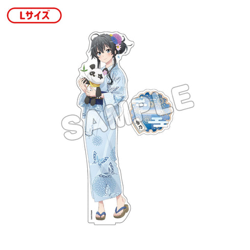 『やはり俺の青春ラブコメはまちがっている。完』アクリルフィギュアL 浴衣 雪乃