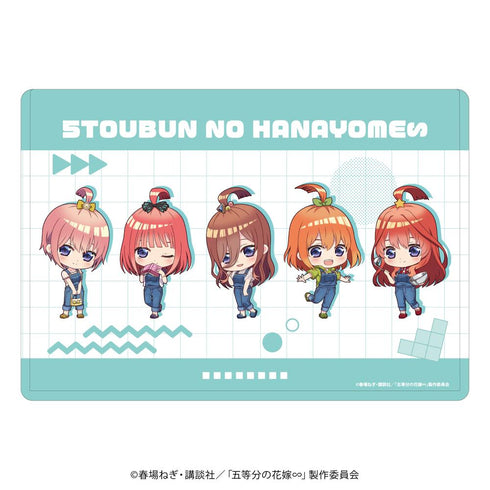 『五等分の花嫁∽』キャラクリアケース08/集合デザイン らいはコーデver.(ミニキャライラスト)