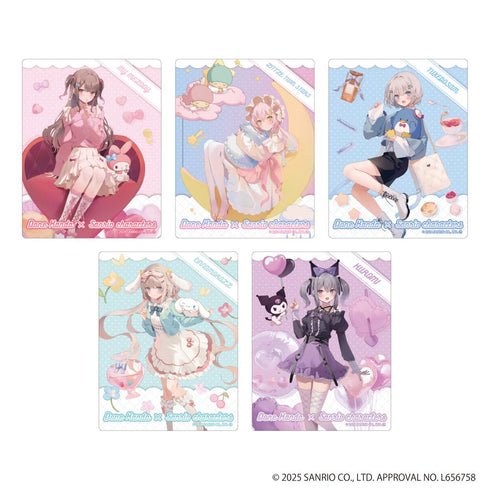 『館田ダン×サンリオキャラクターズ』アクリルカード01/BOX(全5種)(コラボイラスト)