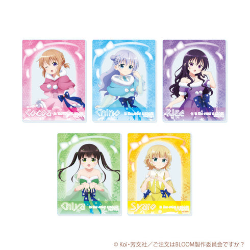 『ご注文はうさぎですか?BLOOM』アクリルカード02/雪の妖精ver. BOX(全5種)(描き下ろしイラスト)