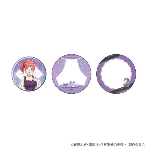 『五等分の花嫁*』65mm缶バッジ&缶デコカバー2枚セット02/二乃(公式イラスト)