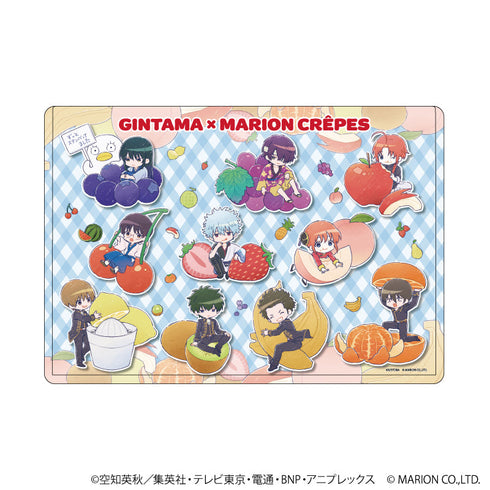 『銀魂』キャラクリアケース09/集合デザイン フルーツver.(グラフアートイラスト)