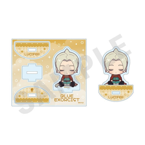 『青の祓魔師 島根啓明結社篇』おやすみシリーズ ゆりかごアクリルスタンド(ルシフェル)