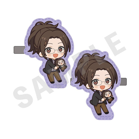 『進撃の巨人』ミニキャラだっこシリーズ アクリルヘアクリップ ハンジ