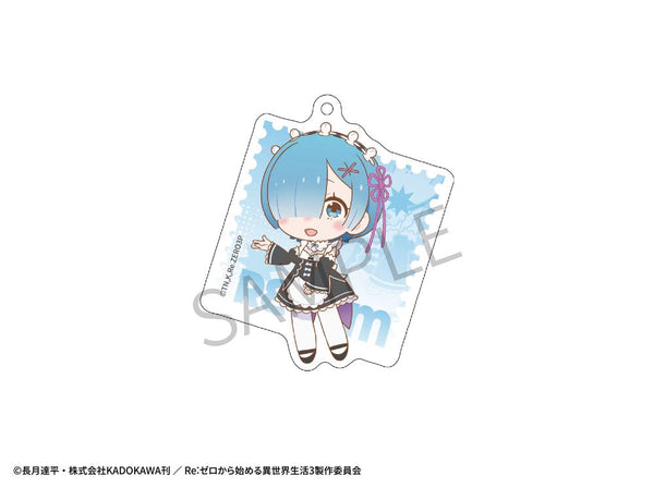 『Re:從零開始的異世界生活』AFORCE×DRAGON HORSE 壓克力鑰匙圈 蕾姆