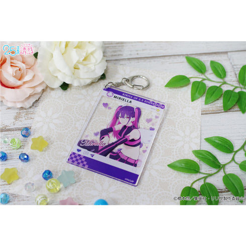 『2.5次元の誘惑』描き下ろし SNS風アクリルキーホルダー 【ミリエラ】 天使空挺隊ver.