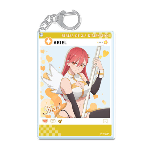 『2.5次元の誘惑』描き下ろし SNS風アクリルキーホルダー 【アリエル】 天使空挺隊ver.