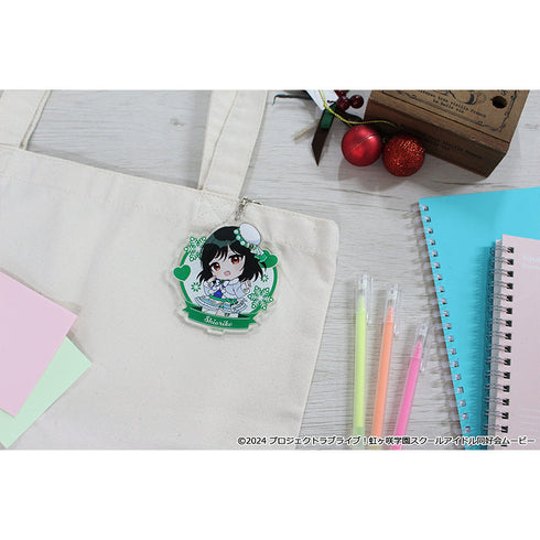 『ラブライブ!虹ヶ咲学園スクールアイドル同好会』ぷちちょこアクリルキーホルダー【三船 栞子】 ウィンター衣装ver.