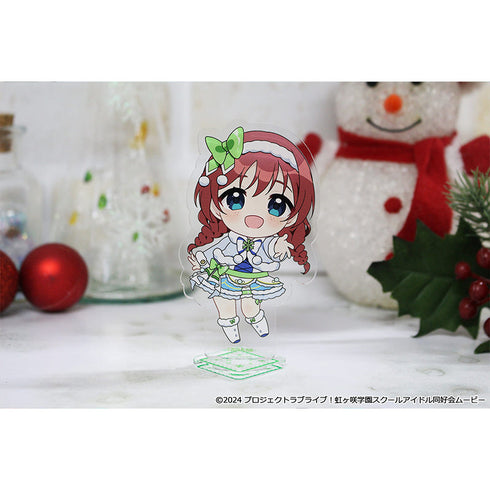 『ラブライブ!虹ヶ咲学園スクールアイドル同好会』ぷちちょこアクリルスタンド【エマ・ヴェルデ】 ウィンター衣装ver.