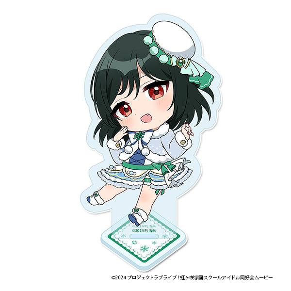 『ラブライブ!虹ヶ咲学園スクールアイドル同好会』ぷちちょこアクリルスタンド【三船 栞子】 ウィンター衣装ver.